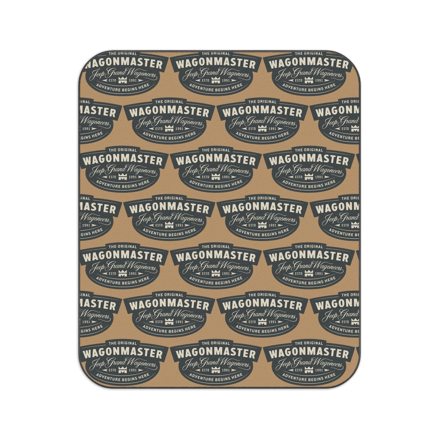 Wagonmaster Picnic Blanket — Camel Outdoor Camping & Tailgate Blanket