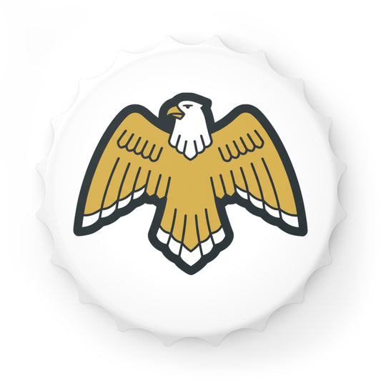 Golden Eagle Bottle Opener - White