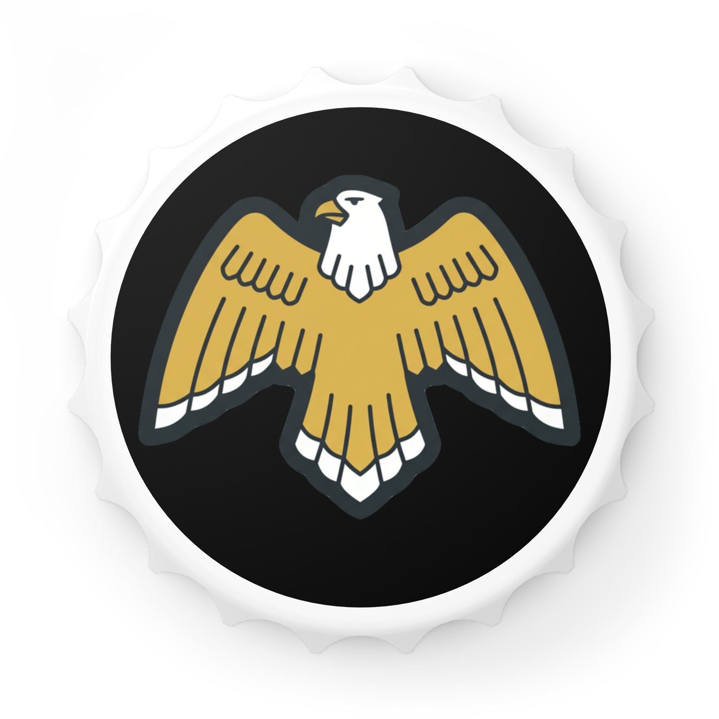 Golden Eagle Bottle Opener - Black