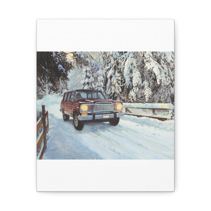 Winter Wonderland Stretched Canvas Art