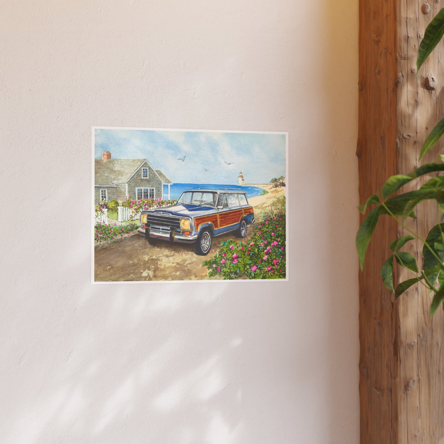 Nantucket Wagoneer Poster - Multiple Sizes Available
