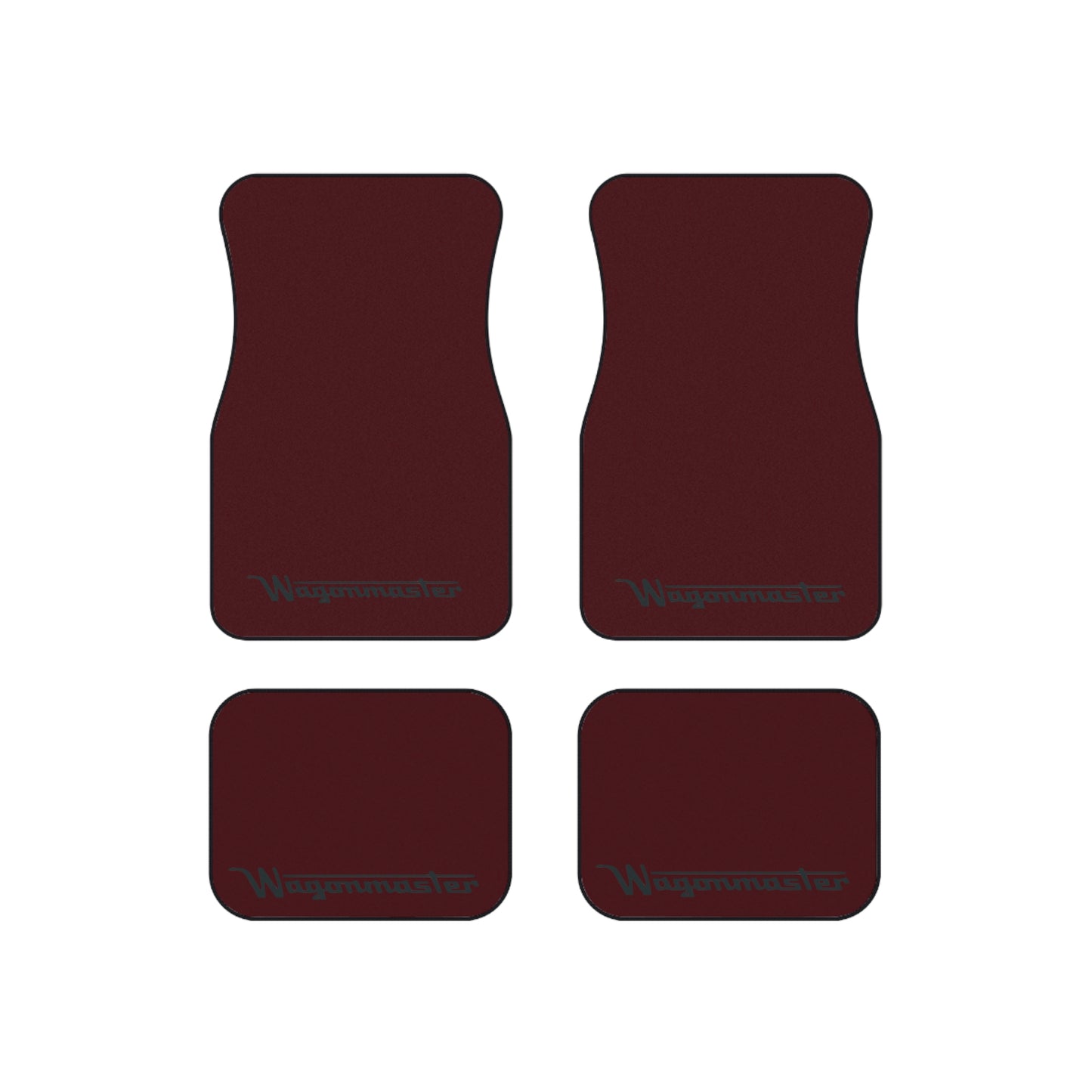 Wagonmaster Custom Fit Floor Mats - Cordovan with Black Logo