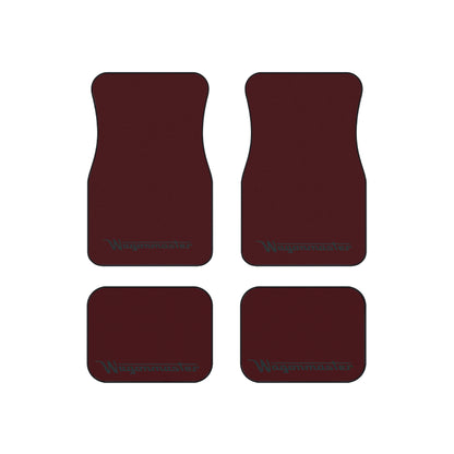 Wagonmaster Custom Fit Floor Mats - Cordovan with Black Logo