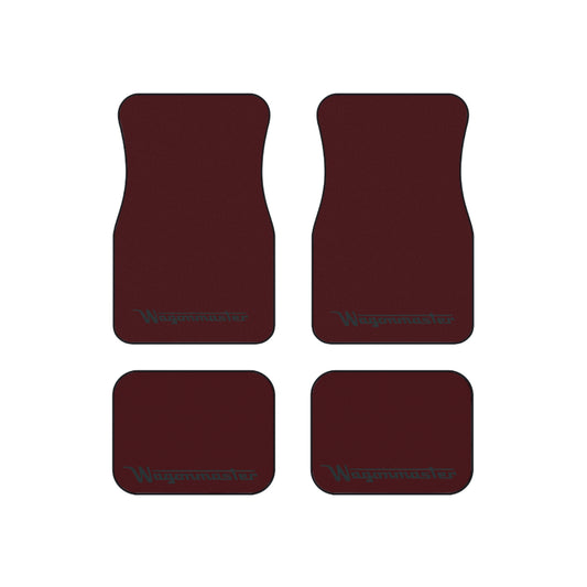 Wagonmaster Custom Fit Floor Mats - Cordovan with Black Logo
