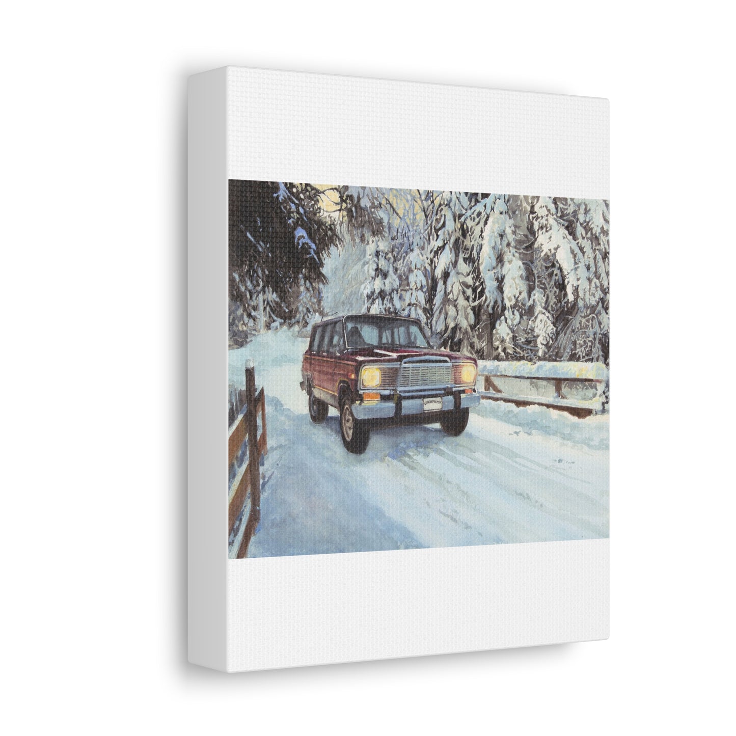 Winter Wonderland Stretched Canvas Art