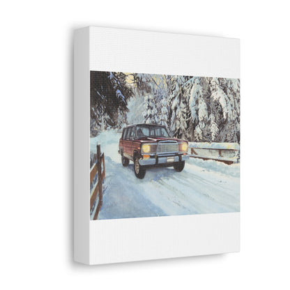 Winter Wonderland Stretched Canvas Art