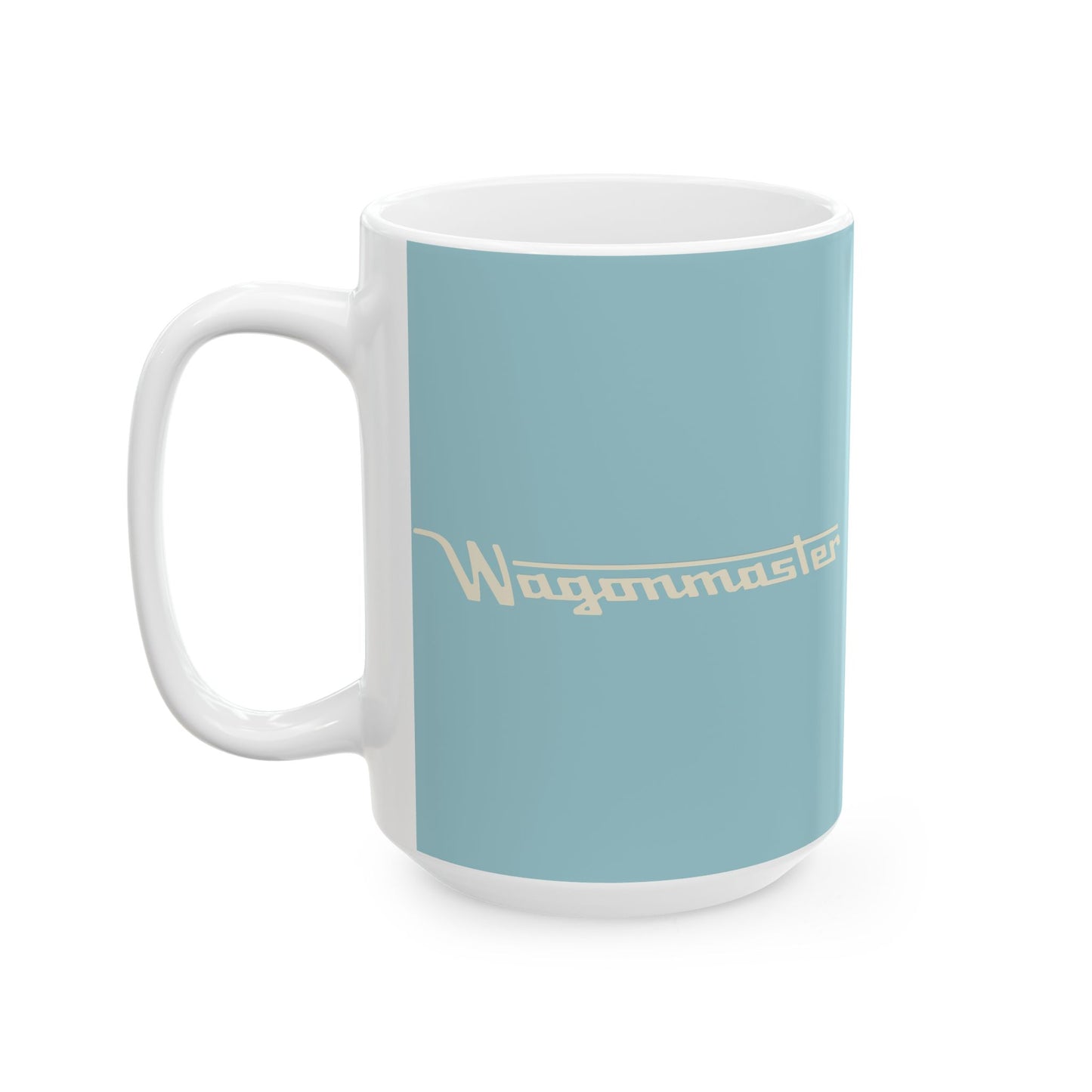 Ceramic Mug — Retro Coffee Cup (11oz/15oz) - Spinnaker Blue