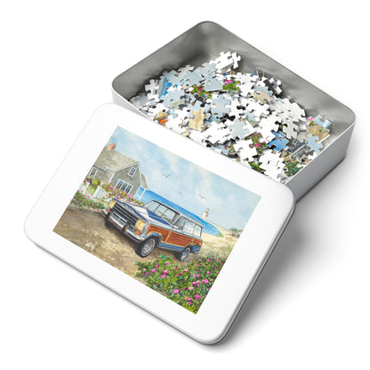 Nantucket Wagoneer Jigsaw Puzzle (with Tin)