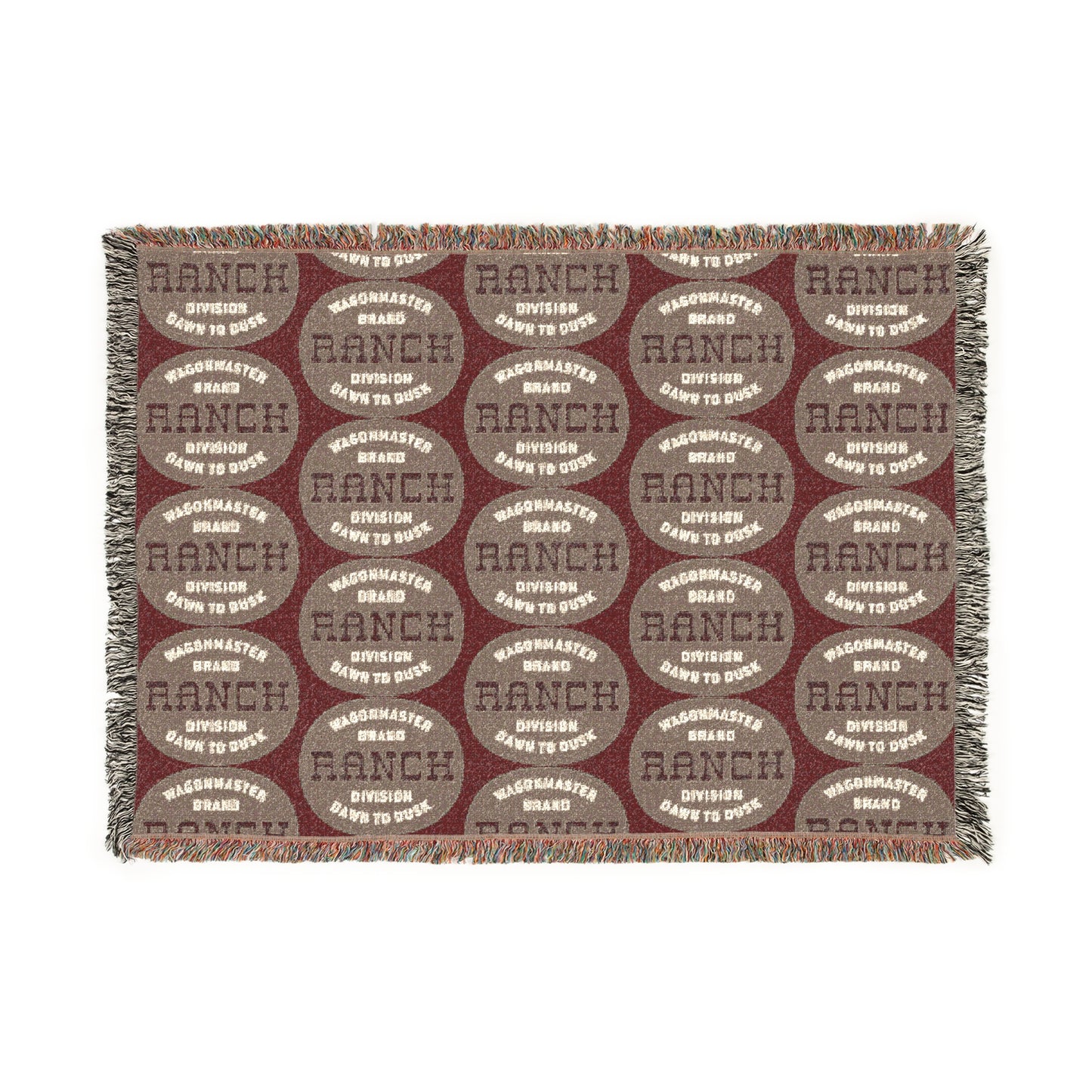 Woven Blanket - Wagonmaster Ranch Logo