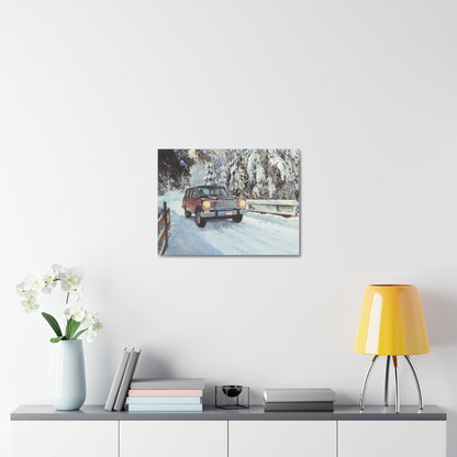 Winter Wonderland Stretched Canvas Art