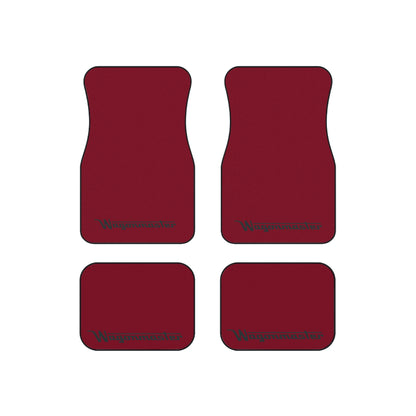 Wagonmaster Custom Fit Floor Mats - Garnet w/ Black Logo