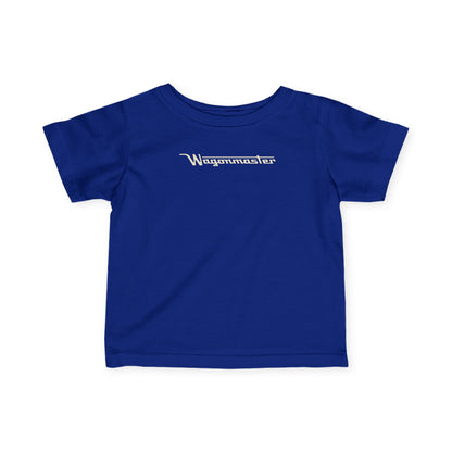 'Wagonmaster' Minimal Logo Baby Shirt - Light Lettering