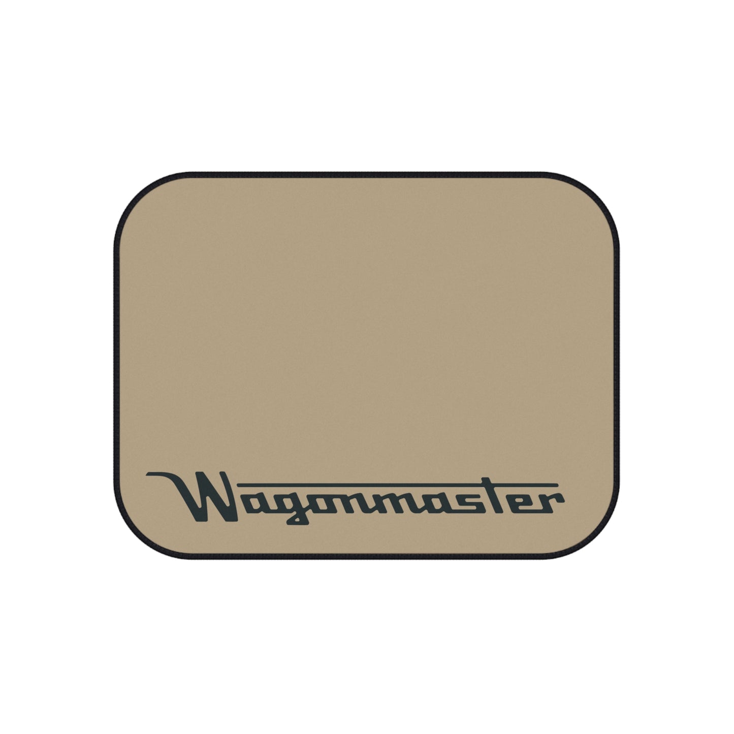Wagonmaster Custom Fit Floor Mats - Tan with Black Logo