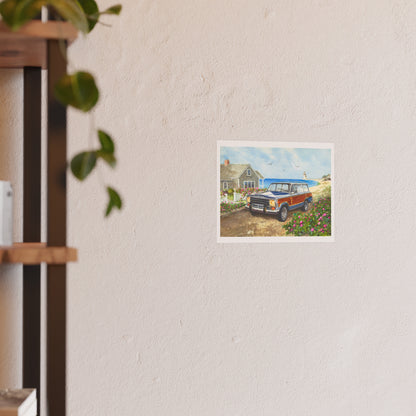 Nantucket Wagoneer Poster - Multiple Sizes Available