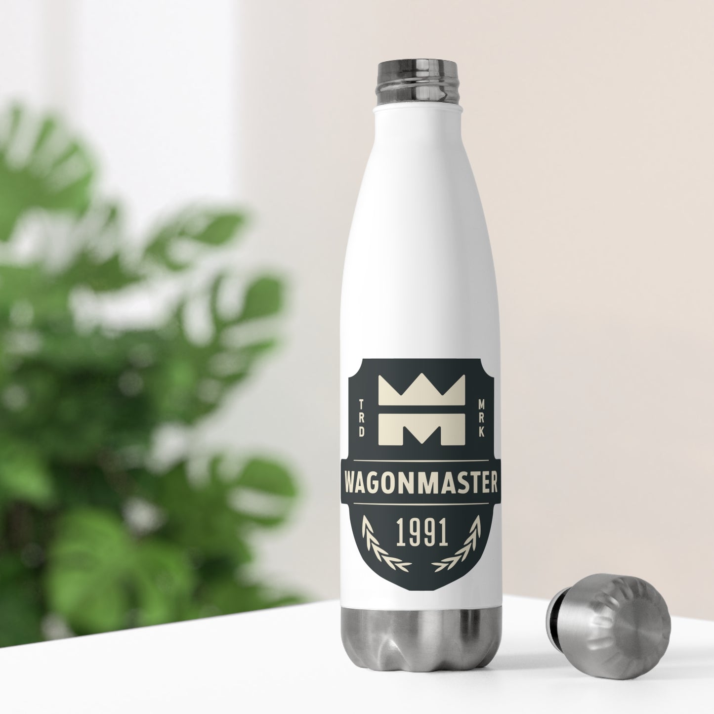 Wagonmaster 1991 Insulated Water Bottle — 20oz Stainless Steel Travel Flask