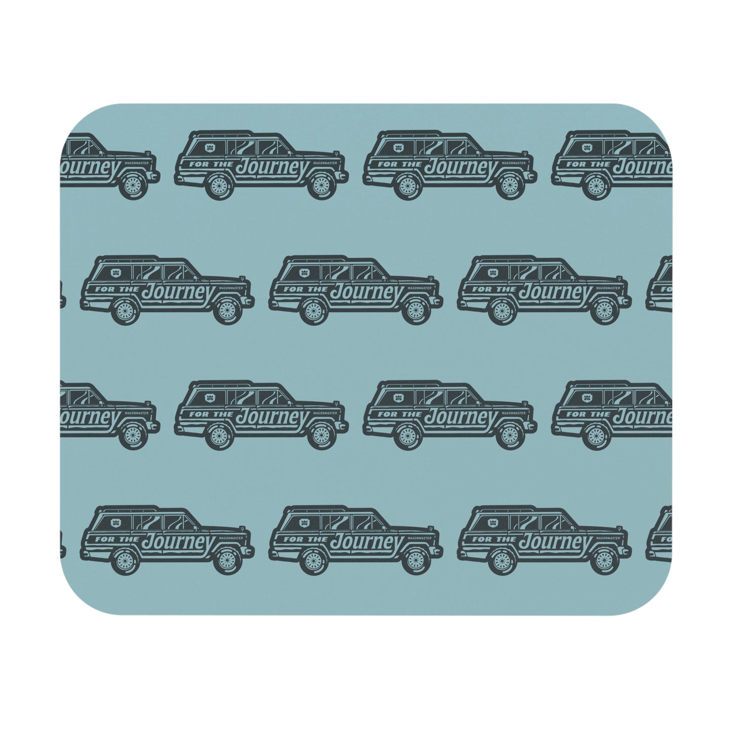 For the Journey Mouse Pad - Spinnaker Blue