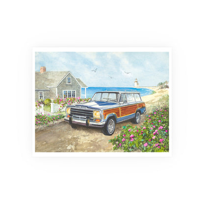 Nantucket Wagoneer Poster - Multiple Sizes Available