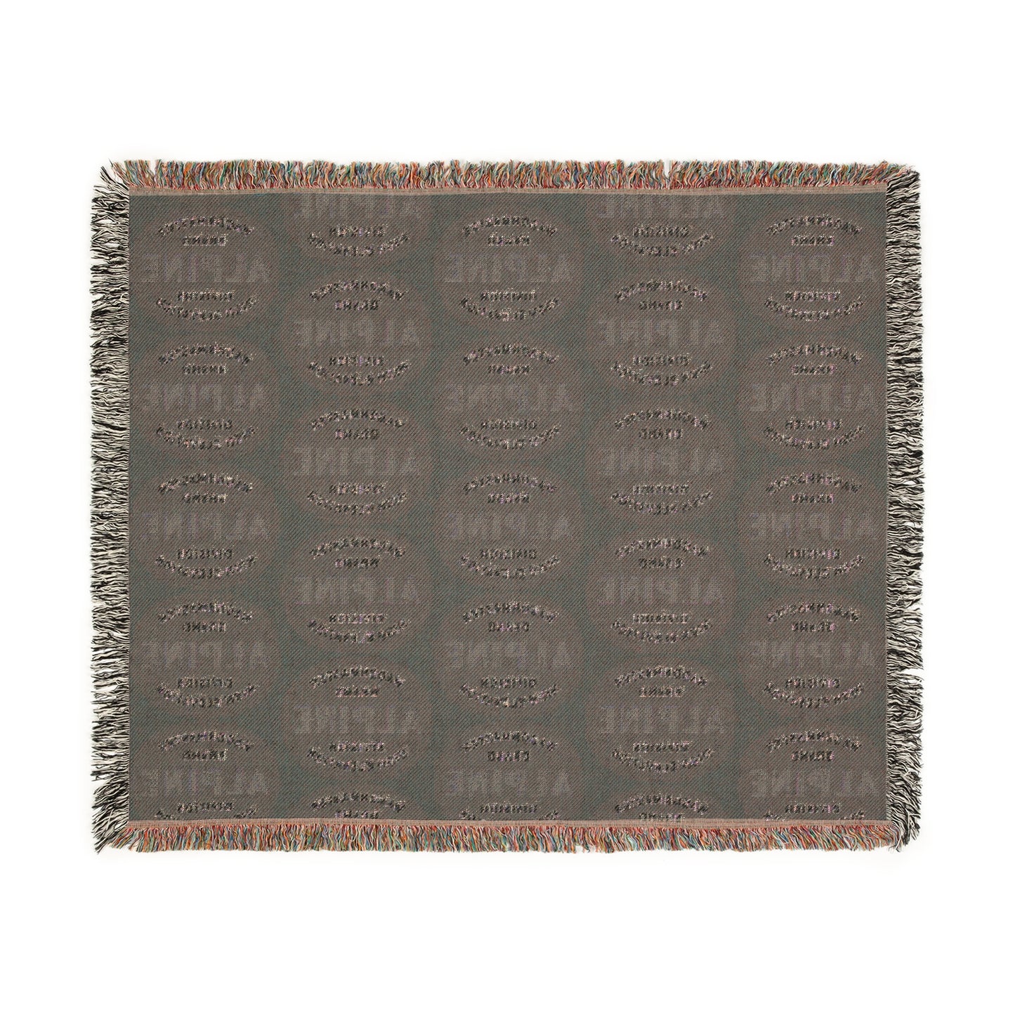 Woven Blanket - Alpine Logo
