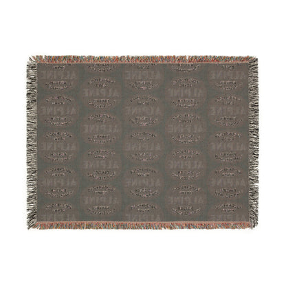 Woven Blanket - Alpine Logo