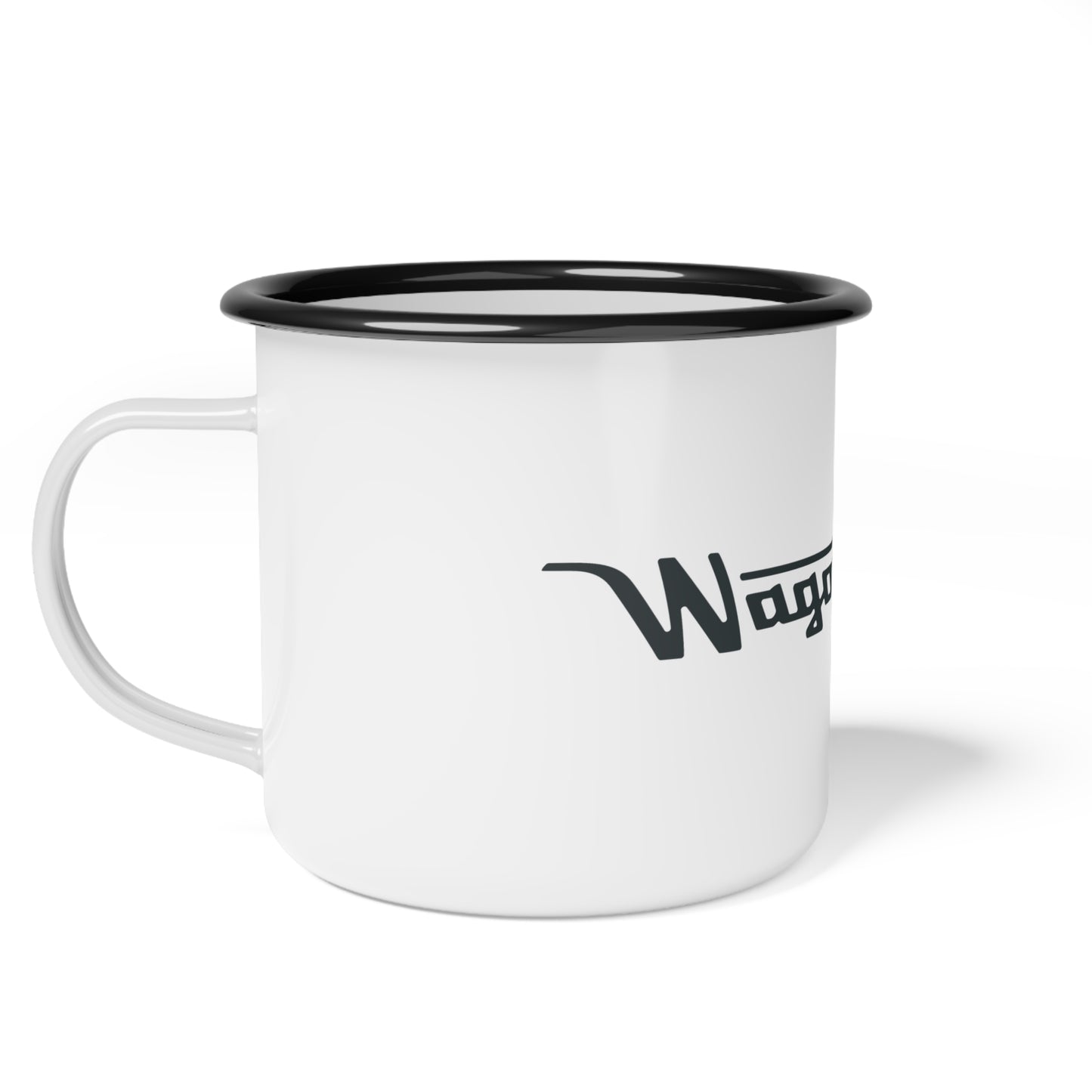 Wagon-Inspired Enamel Camp Cup | Perfect for Camping, Outdoors, Picnics, Gifts, and Adventure Lovers