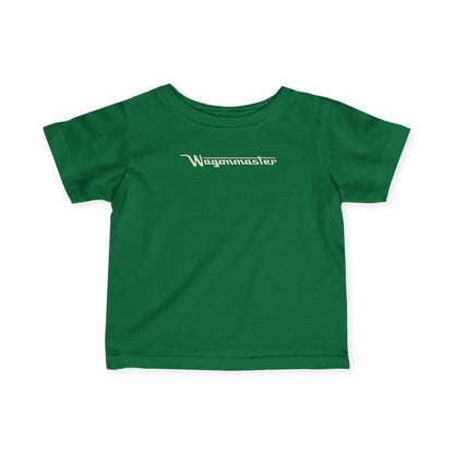 'Wagonmaster' Minimal Logo Baby Shirt - Light Lettering