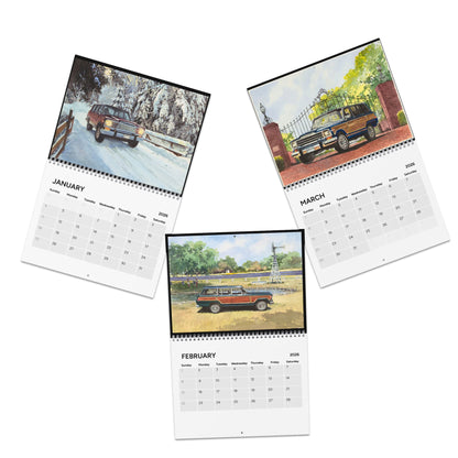 Wagonmaster 2026 Watercolors Calendar (12-Months)