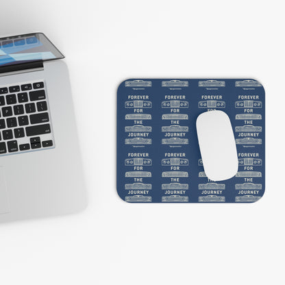 For the Journey Mouse Pad - Navy Blue