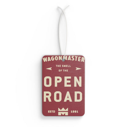Smell of the Open Road Car Air Freshener — Burgundy
