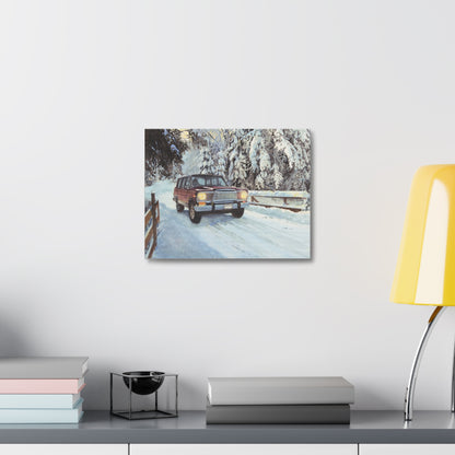 Winter Wonderland Stretched Canvas Art