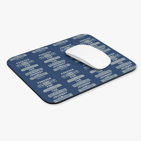 For the Journey Mouse Pad - Navy Blue
