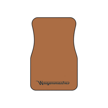 Wagonmaster Custom Fit Floor Mats - Honey Tan with Black Logo