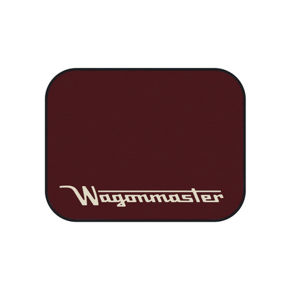 Wagonmaster Custom Fit Floor Mats - Cordovan with Tan Logo