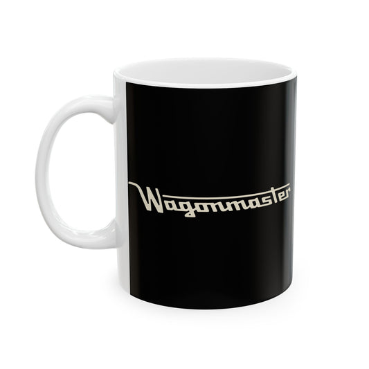 Ceramic Mug — Retro Coffee Cup (11oz/15oz) - Black