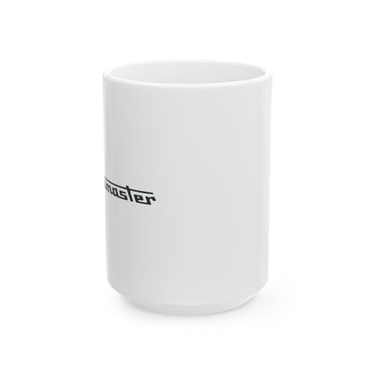 Ceramic Mug — Retro Coffee Cup (11oz/15oz) - White