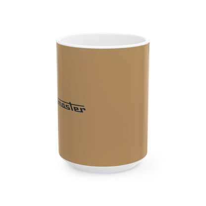 Ceramic Mug — Retro Coffee Cup (11oz/15oz) - Camel