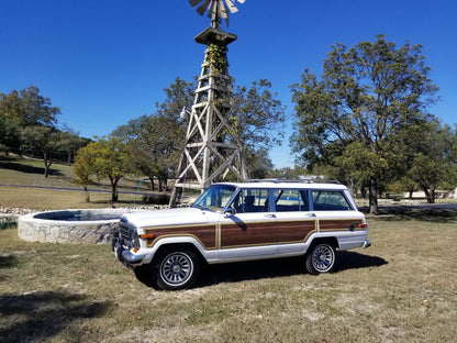 1987 JEEP GRAND WAGONEER - 4X4- WHITE #2163 - AVAILABLE NOW