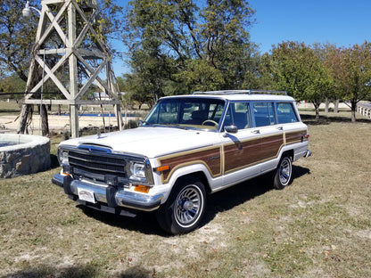 1987 JEEP GRAND WAGONEER - 4X4- WHITE #2163 - AVAILABLE NOW
