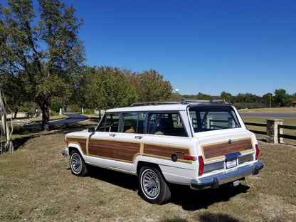 1987 JEEP GRAND WAGONEER - 4X4- WHITE #2163 - AVAILABLE NOW