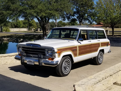 1987 JEEP GRAND WAGONEER - 4X4- WHITE #2163 - AVAILABLE NOW