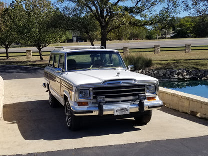 1987 JEEP GRAND WAGONEER - 4X4- WHITE #2163 - AVAILABLE NOW