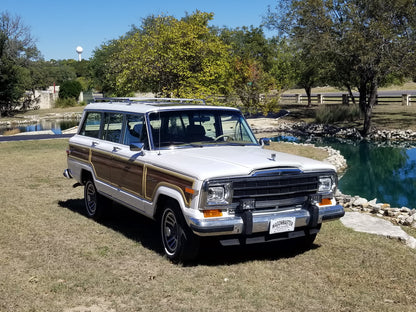 1987 JEEP GRAND WAGONEER - 4X4- WHITE #2163 - AVAILABLE NOW