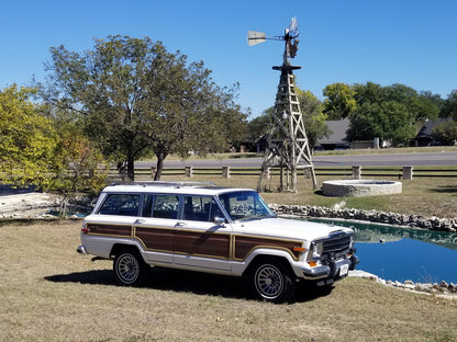 1987 JEEP GRAND WAGONEER - 4X4- WHITE #2163 - AVAILABLE NOW