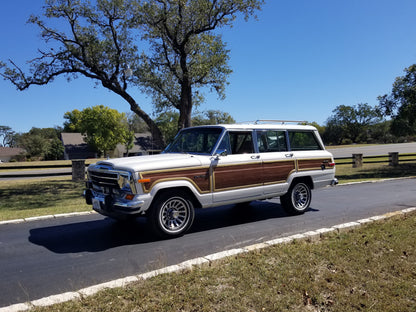1987 JEEP GRAND WAGONEER - 4X4- WHITE #2163 - AVAILABLE NOW