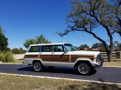 1987 JEEP GRAND WAGONEER - 4X4- WHITE #2163 - AVAILABLE NOW