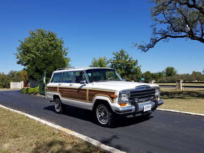 1987 JEEP GRAND WAGONEER - 4X4- WHITE #2163 - AVAILABLE NOW