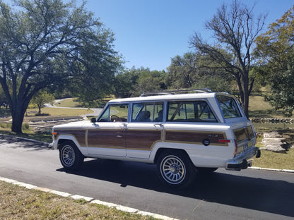 1987 JEEP GRAND WAGONEER - 4X4- WHITE #2163 - AVAILABLE NOW
