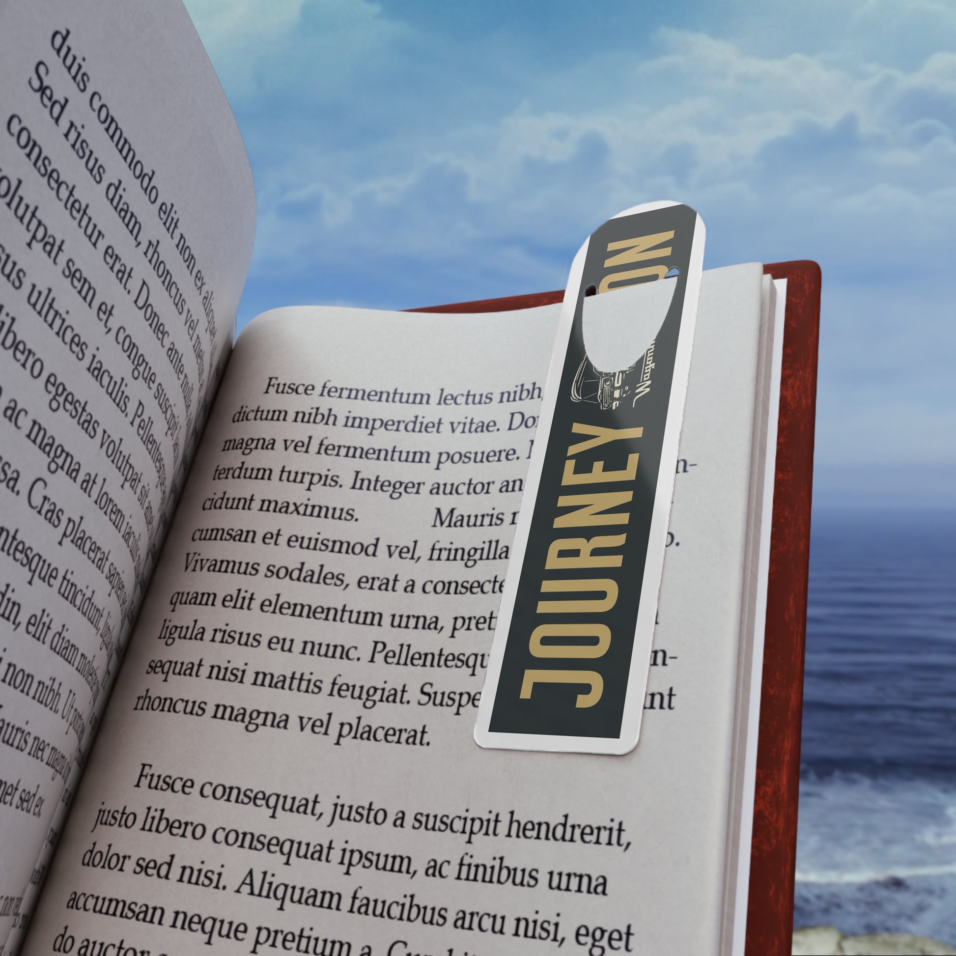 Journey On Bookmark — Metal Page Marker - Camel – Wagonmaster