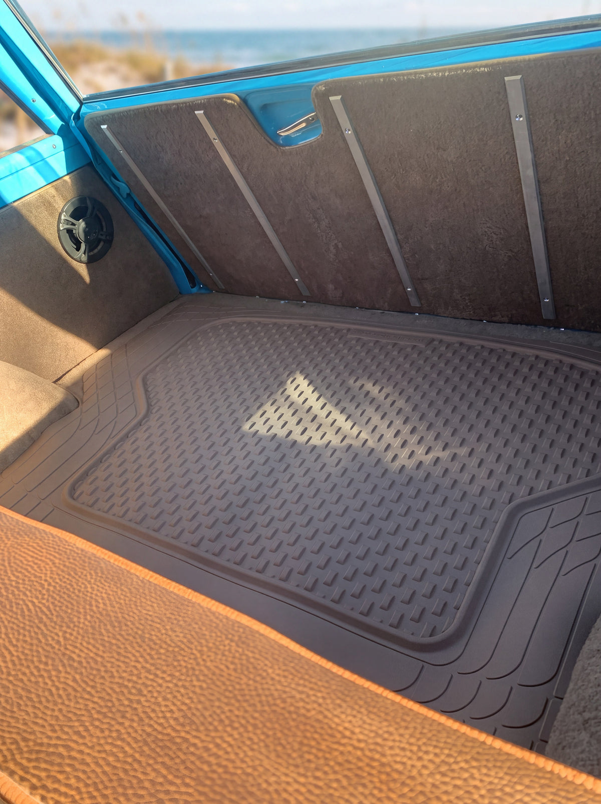 1966 JEEP WAGONEER — CUSTOM BUILT "BEACH RIG" - SKY BLUE OVER WHITE #2101
