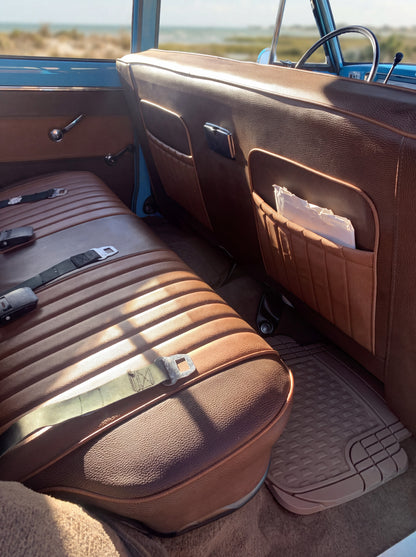 1966 JEEP WAGONEER — CUSTOM BUILT "BEACH RIG" - SKY BLUE OVER WHITE #2101