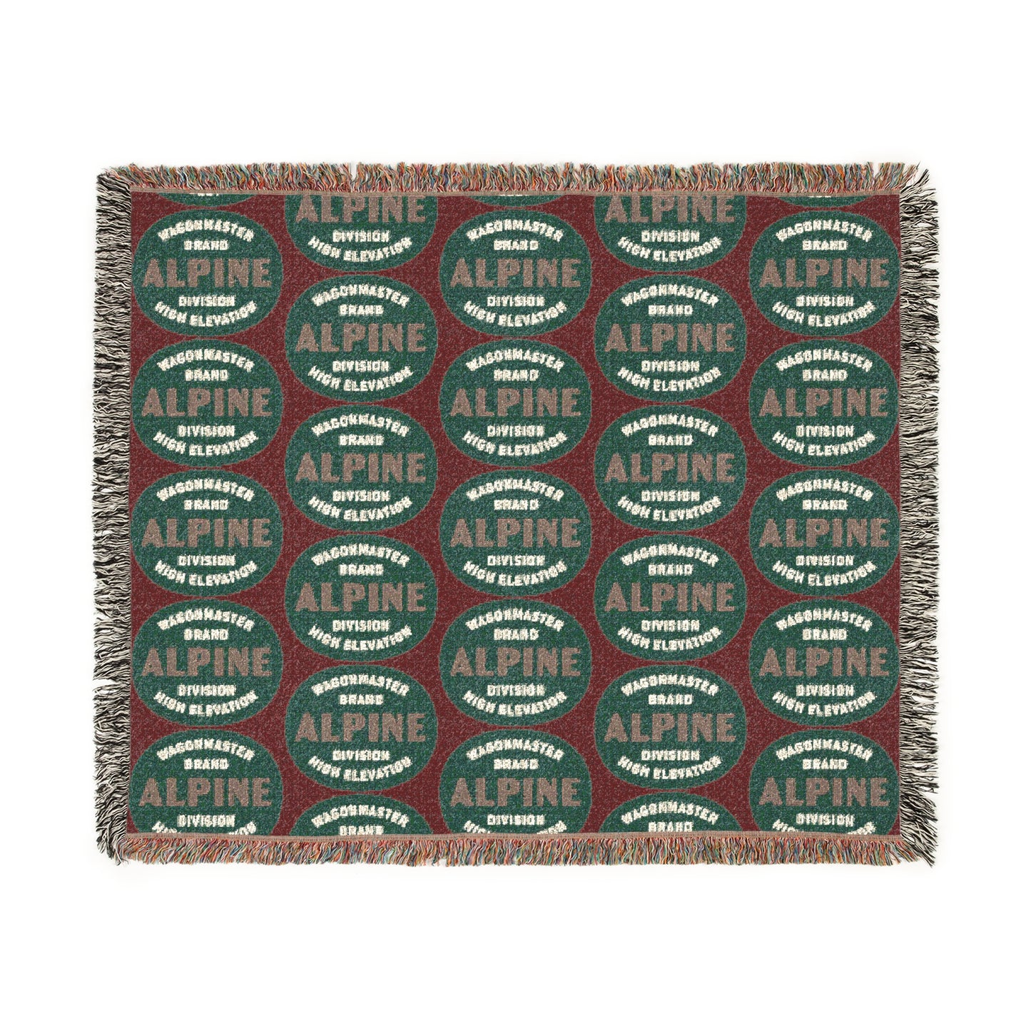 Woven Blanket - Alpine Logo